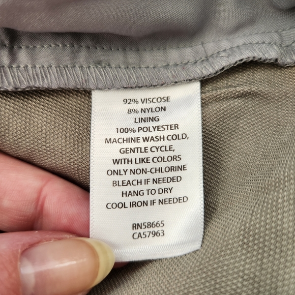 Open Edit Wide Leg Drawstring Pants - Picture 4 of 5